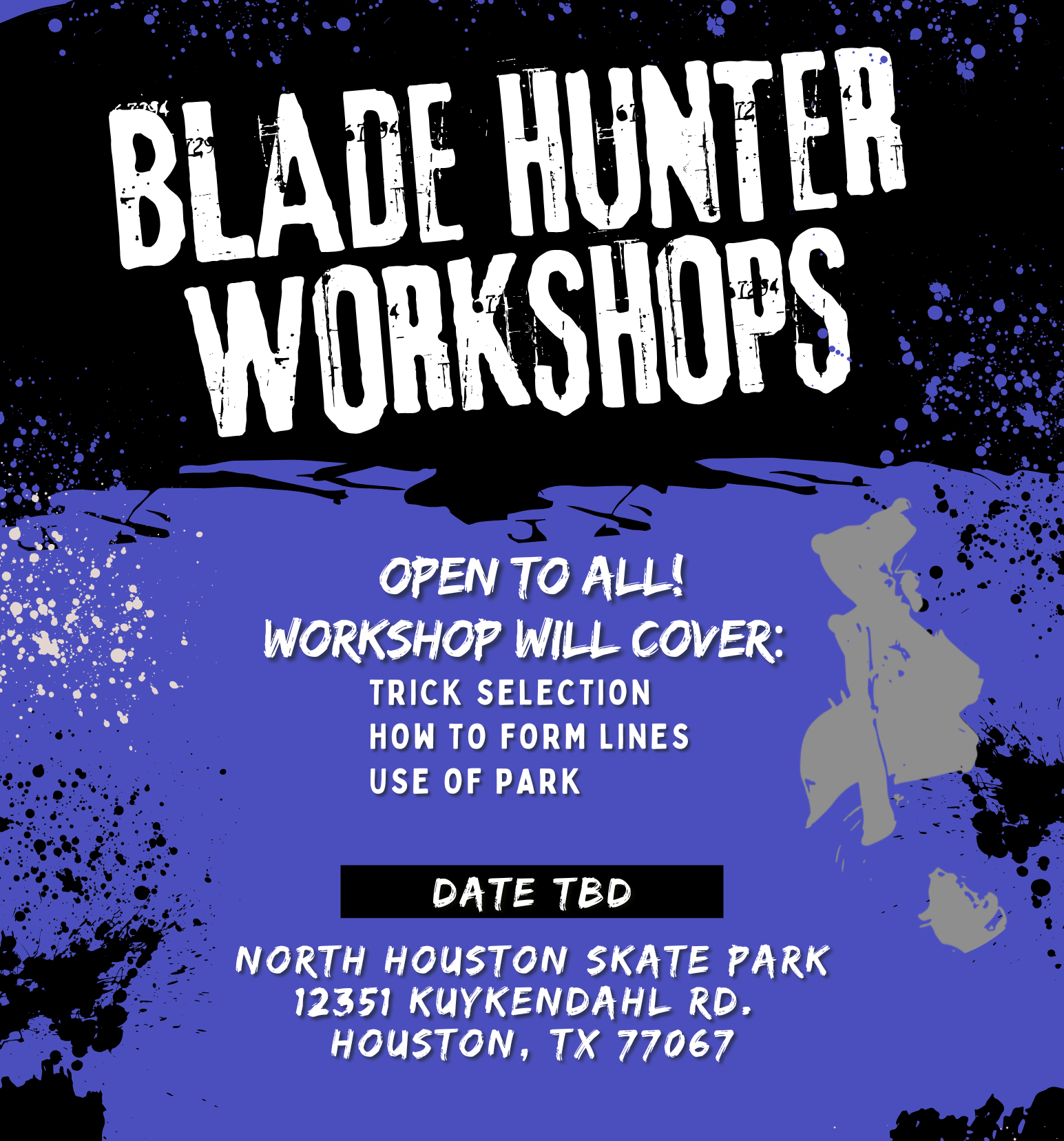Blade Hunter Workshops 2026
